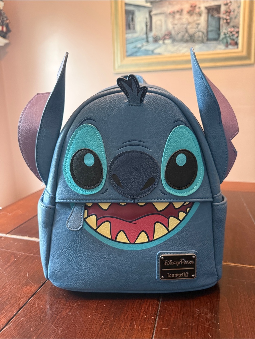 Disney Parks Stitch Loungefly Mini Backpack